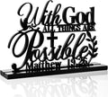 Geetery Inspirational Table Centerpieces Wooden Religious Inspirational Home by Geetery