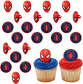 DecoPac Marvel's Spider-Man™ Spider and Mask Rings, Spider-Man Cupcake by Decopac