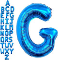 40 Inch Blue Letter G Balloons, DIY Phrase Foil Alphabet Letter G Balloons DIY by LHOAVWE