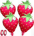 Strawberry Balloons 18" 4Pcs by AxiyanX