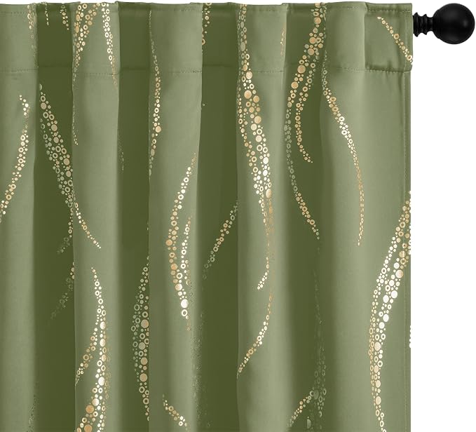 Yakamok Sage Light Blocking Curtains - Image 4