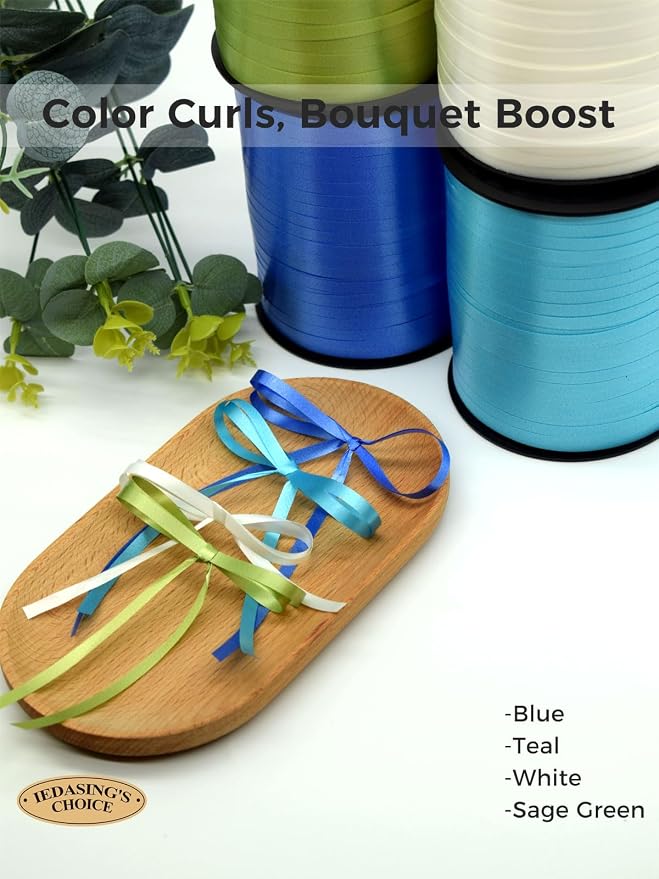 Curling Ribbon Yellow Ribbon for Gift Wrapping 500 Yards x 1/5" Wide | Balloon - Image 4