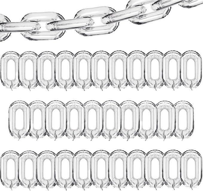 Foil Chain Balloons Jumbo Chain Balloons by Virtuemorals