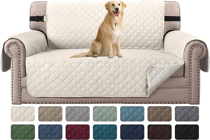H.VERSAILTEX Sofa Protector for Dogs/Cats/Pets Sofa Covers Slipcover Quilted by HVERSAILTEX