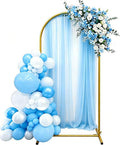 6.6FT Metal Arch Backdrop Stand, Wedding Arch Stand, Party & Birthday Decoration by Unknown