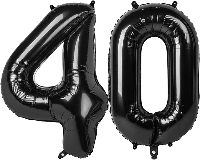 Black 40 Balloon by IWERP