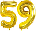 Number 59 Balloons for 59th Birthday Party Decorations, 0-100 Large No.59 by Joycard