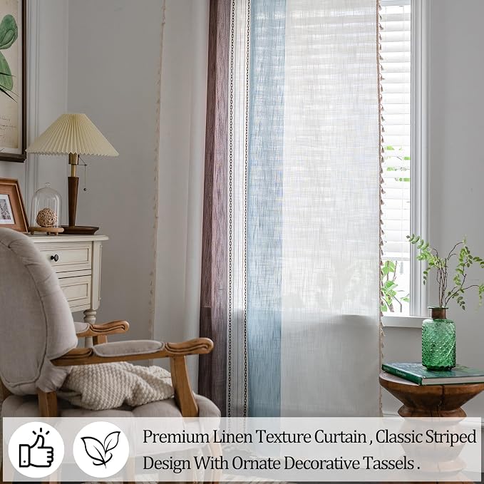 Sutuo Home Boho Curtains 72 inches - Image 5
