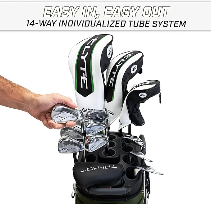 Izzo Ultimate Organizer Golf Cart Bag