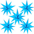 ZAKVOOR 60 Pcs Star Balloons 12 Spike Foil Explosion Party Decoration Balloons by ZAKVOOR