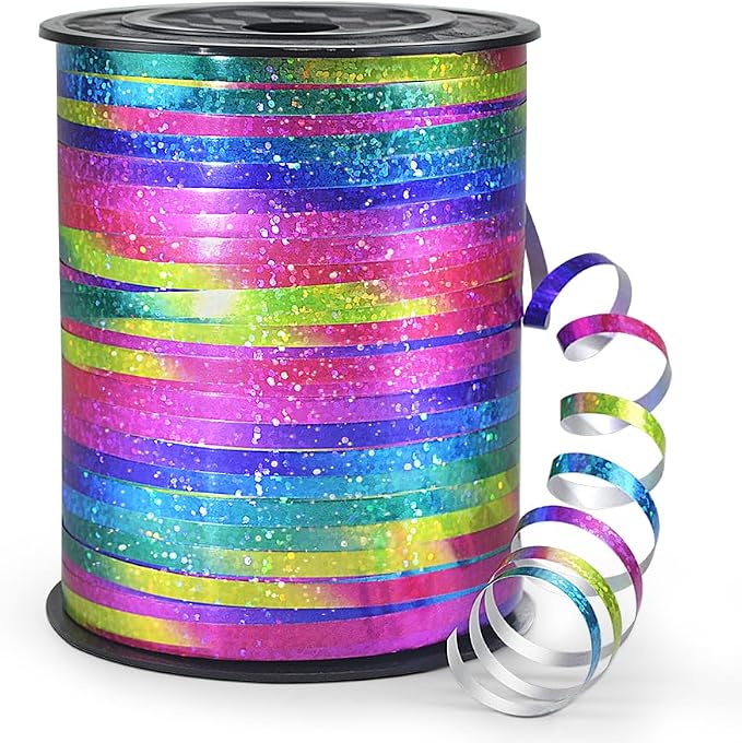 500 Yards Shiny Metallic Curling Ribbon by Isaspire