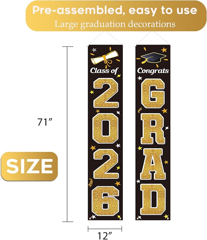 KMUYSL Graduation Decorations Class of 2026, Graduation Party Decorations 2026 - Image 6