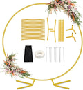 7.2FT Round Balloon Arch Stand Kit, Wedding Arches Frame by DEVISEFUN