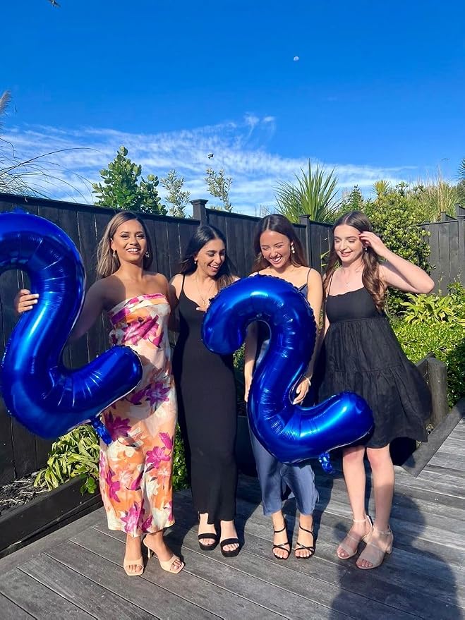Big Number Balloon 40 Inch, Large Foil Number Balloons, Number Balloons - Image 4