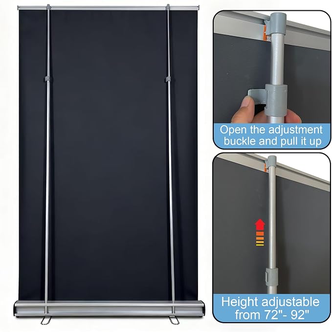 CUSTOM Retractable Banner Stand, Banners are made from curl-free fabric - Image 4