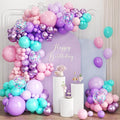 Mermaid Balloon Garland Arch Kit by Unknown