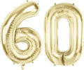 Number 60 Balloons for 60th Birthday Party Decorations, 40 Inch 0-100 by Joycard
