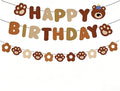 Bear Happy Birthday Banner, Party Pennant Decor, Happy Birthday Banner Adorable by Unknown