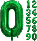 Number Balloons Green Party Balloon by United-UnicornsParty
