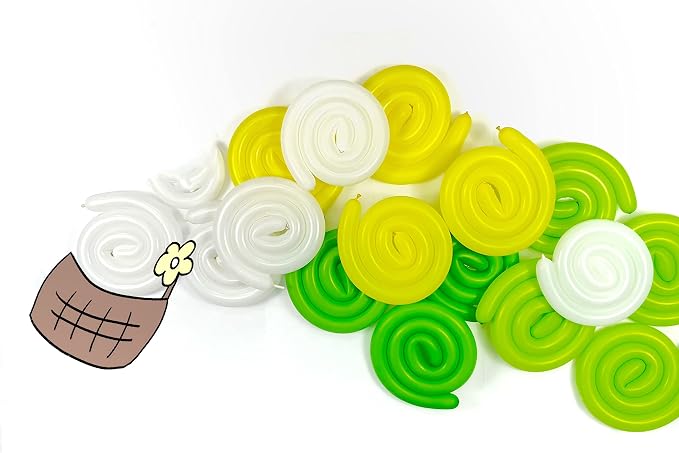 100PCS 260Q green Magic long balloon decoration shopping mall activities - Image 5
