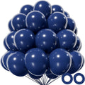 Navy Blue Balloon 110pcs, 12 Inch Thickened Latex Party Balloons Helium Bright by Kawkalsh