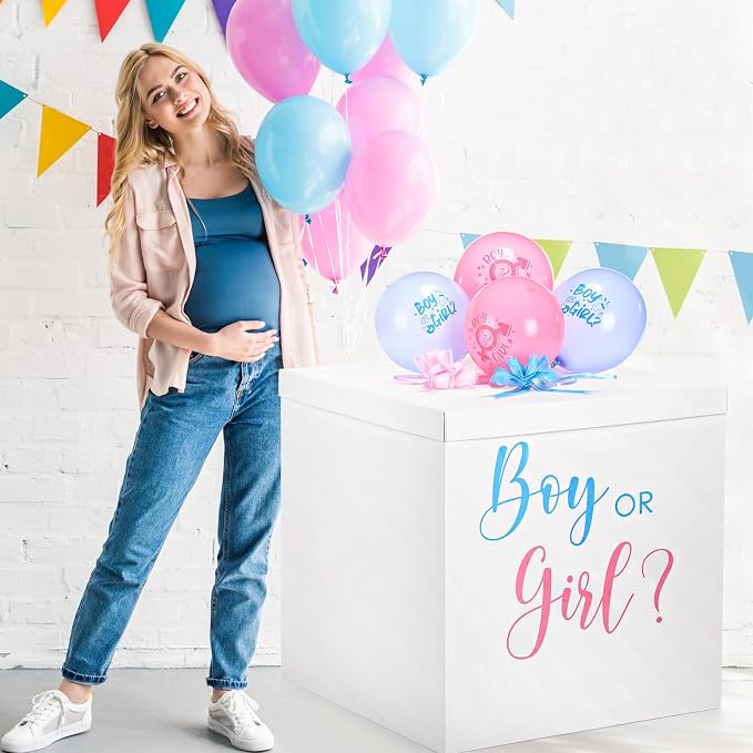 Kolldenn 28 Inches Jumbo Gender Reveal Gift Box - Image 5
