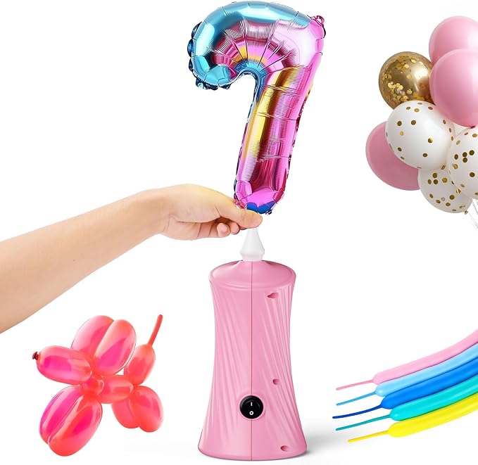 Balloon Pump Electric Balloon Pump Air Balloon Pump Balloon Blower Machine by Fikowo