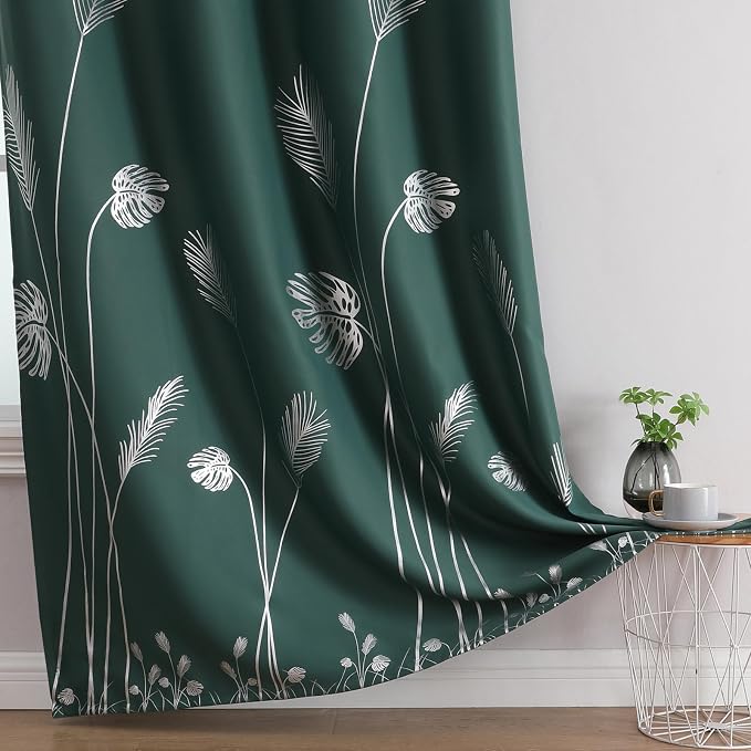 Green Blackout Curtains 63 Inches Long - Image 7