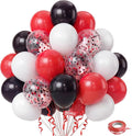 Black White Red Balloons, Baby Shower, Anniversary, Graduation, Wedding Party by GoldenParty