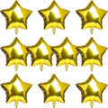 Star-Shaped Balloon, 18inch" Gold Foil Balloon Mylar Balloon, Baby Shower Decor by MEETINGU