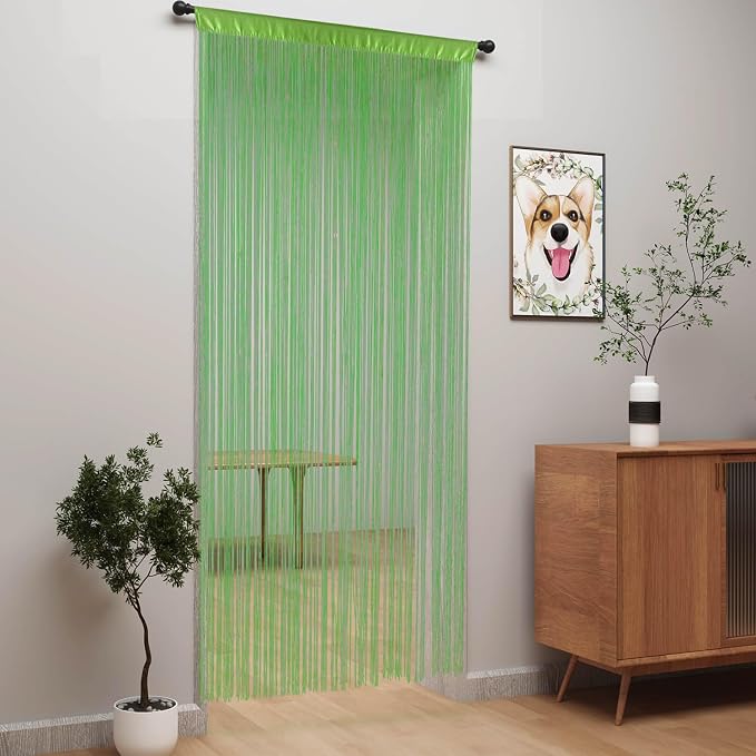 YIIBAII Door String Curtains Fringe Door Curtains - Image 3