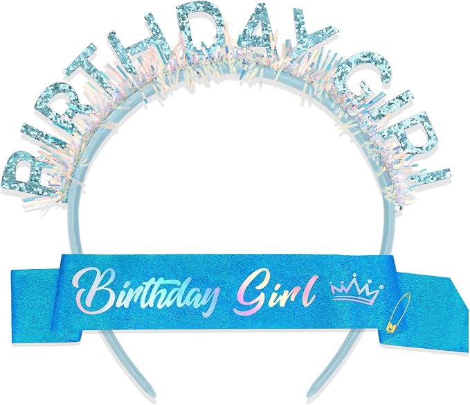CIEHER Birthday Girl Headband Birthday Crown by CIEHER