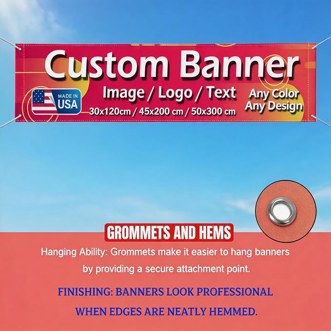 Custom Banner Personalized Backdrop Sign - Image 5