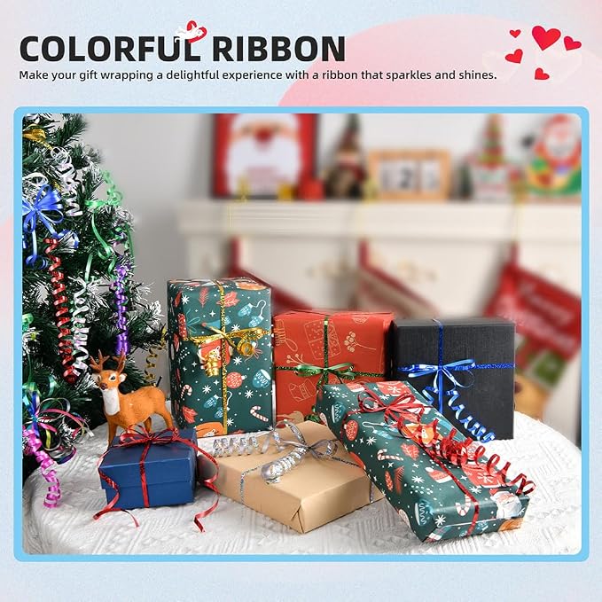 Red Ribbon, 500 Yard Curling Ribbon - Image 4