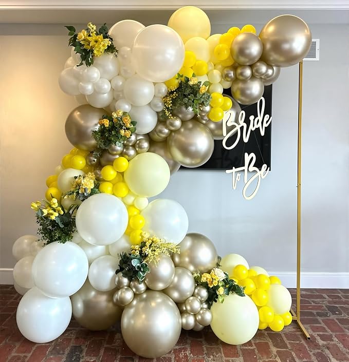 Pearl White Balloons Different Sizes 135Pcs 18 12 10 5 Inch White Latex Balloon - Image 7