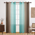 DWCN Ombre Sheer Curtains by DWCN