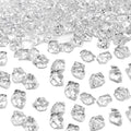 Fake Ice Cubes, 1000 Pcs Acrylic Ice Rocks for Centerpieces, 11 * 14 mm Artificial Ice Table Scatter, Fake Crushed Ice Acrylic Vase Fillers Christmas Decorations