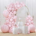 PartyWoo Pale Pink Balloons 85pcs Light Pastel Baby Pink Color | 18 12 10 5 by PartyWoo