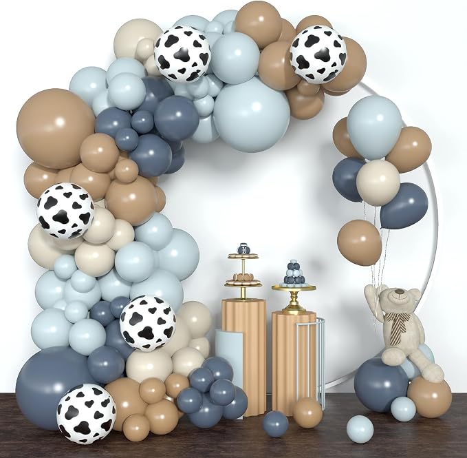 Amandir 153pcs Cowboy Balloon Arch Garland Kit Different Sizes | 18 12 10 5inch - Image 2