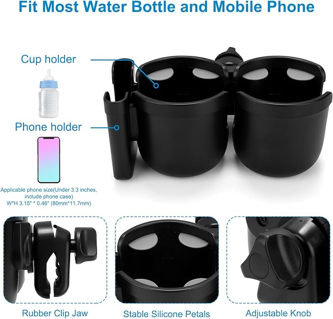 Accmor Stroller Cup Holder - Image 5