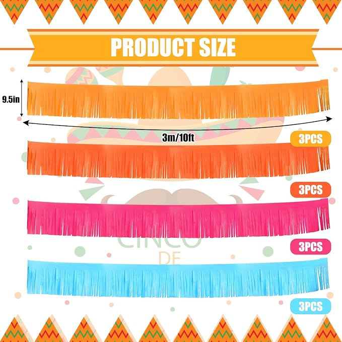 Taiyin 12 Pack 120 Feet Yellow - Image 3