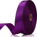 7/8 Inch 60 Yards Purple Satin Craft Ribbon-Single Face Polyester Ribbon by Unknown