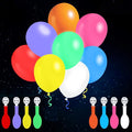 Light Up Balloons, 32 Pack, 8 Colors, Flashing LED Balloons | Glow in the dark by iFUNow