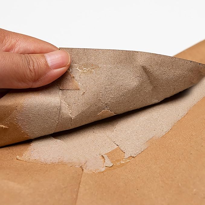 Kraft Paper Gift Bag Large Square Bottom Kraft Paper Bags with Handles (Natural Kraft, 10 x 10 x 10 in, 10 CT)