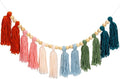 RAINFLOW Tassel Garland with Wood Beads by Unknown