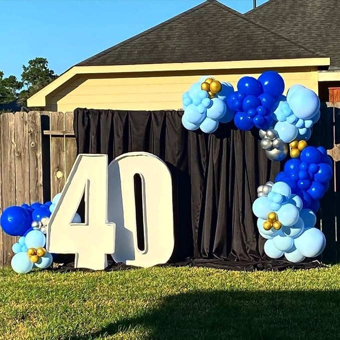 Lukiituke Blue Balloon Arch Kit, Baseball Party Decorations - Image 7