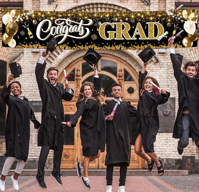 2026 Graduation Decorations-Congrats Grad Yard Sign Banner Decoration - Image 5