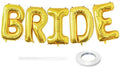BRIDE Balloons Bachelorette, 40 Inch Foil Mylar, Helium-fillable, by BBPOOL