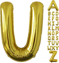 Letter Balloons Gold Party Balloon by United-UnicornsParty