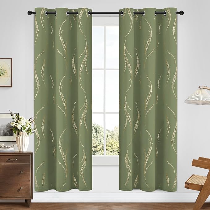 Yakamok Sage Light Blocking Curtains - Image 2